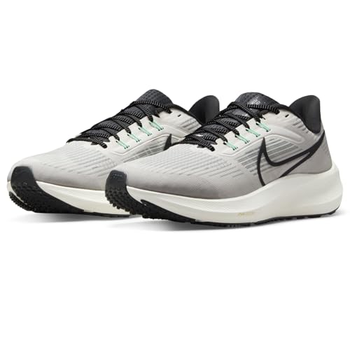 Nike Men's Air Zoom Pegasus Sneaker, Phantom Black Sail Mint Foam, 9.5 US
