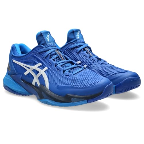 ASICS Men's Court FF 3 Tennis Shoes, 12, Tuna Blue/Pure Silver