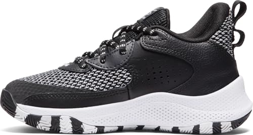 Under Armour Unisex Pre School Curry 3Z 24, (002) Black/Halo Gray/Halo Gray, 1.5, US