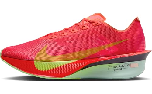 Men's Vaporfly 4 (600 - Bright Crimson/Lime Blast-Mint Foam)