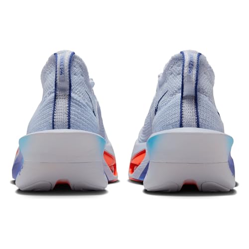 Nike Alphafly 3 Men's Road Racing Shoes (FD8311-001, Football Grey/Ghost/Persian Violet/Blue Void) Size 7