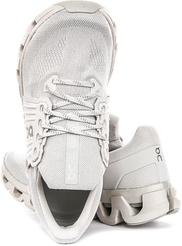 On Running Cloudswift 4 Ad Men's Mid Cushion Standard Road Runn Sneakers (Light Gray, US 11.5)