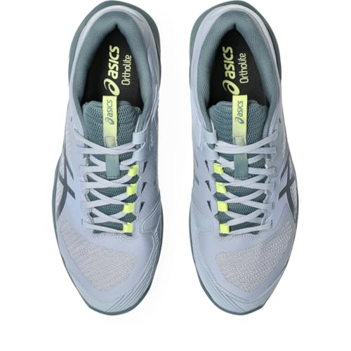 ASICS Men's Solution Speed FF 4 Tennis Shoes, 10, Grey Blue/IRONCLAD
