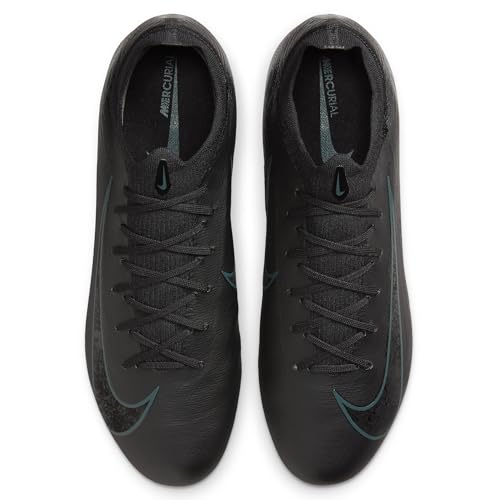 Nike Men's Zm Vapor 16 Pro FgFootball Shoe, Black Black Deep Jungle, 9.5 US