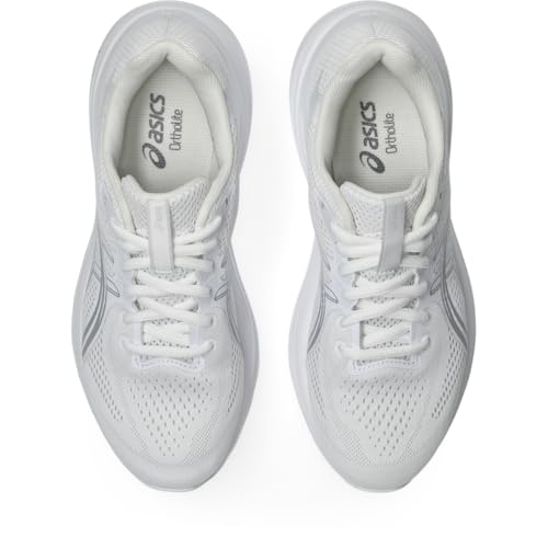 ASICS Women's Gel-Contend 10 Running Shoes, 9, White/Concrete
