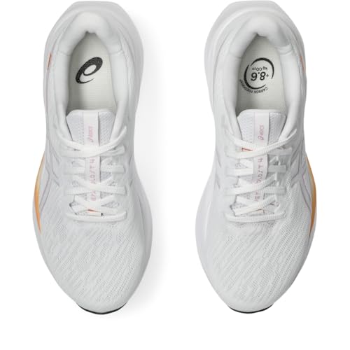 ASICS Women's VERSABLAST 4 Running Shoes, 9.5, White/Light UBE
