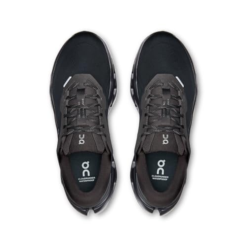 [ON] Cloudrunner 3 Waterproof Men's Running Shoes (Coudrunner 3 Waterproof/Daily Running/Cushion/Waterproof), Black | Black, 29.5 cm