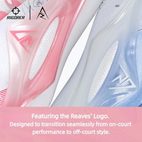 RIGORER AR2 Austin Reaves Signature Design Basketball Shoes Professional Performance Men's Sneakers for Court Grip, Ankle Support & Cushioning (US11/EU45)