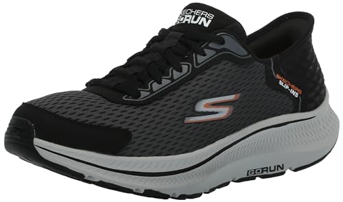 Skechers Men's Slip-Ins: Go Run Consistent 2.0 Empowered, Black/Charcoal, 12