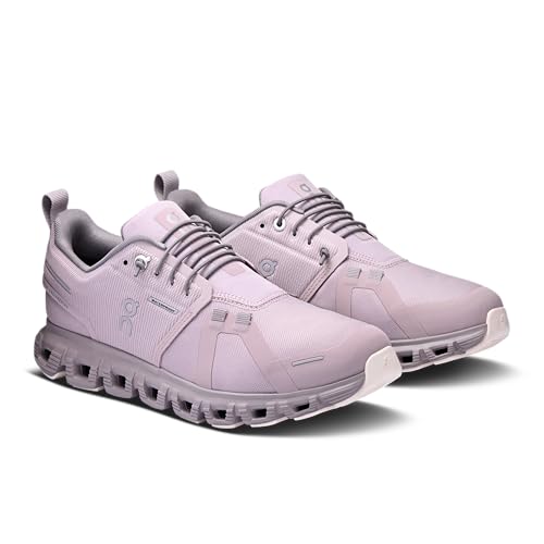 On Women's Cloud 6 Sneakers, Mauve/Zinc, 5 Medium US