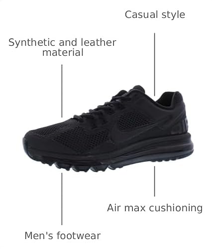 Nike Air Max 2013 Men's Shoes (FZ3156-010, Black/Black) Size 8.5