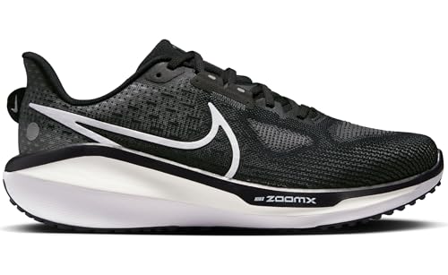 Nike Men's Vomero 17 Running Shoes, Black White Anthracite, 8 US