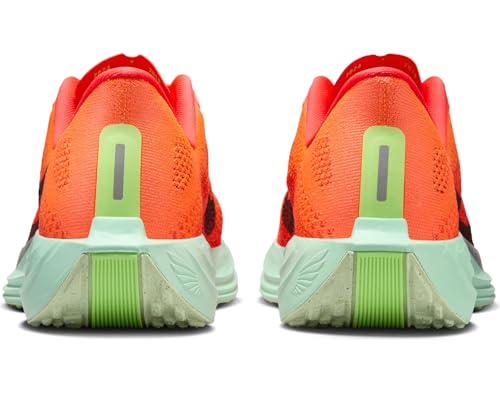 Nike Pegasus Plus Women's Road Running Shoes (FQ7261-600, Bright Crimson/Lime Blast/Mint Foam/Cave Purple) Size 7.5