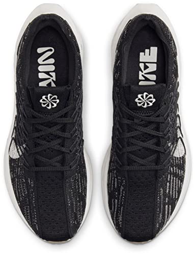 Nike Womens Pegasus Turbo Next Nature, Black/Sail-Off Noir Sesame, 7 M US