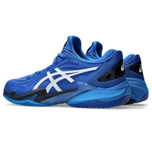 ASICS Men's Court FF 3 Tennis Shoes, 12, Tuna Blue/Pure Silver