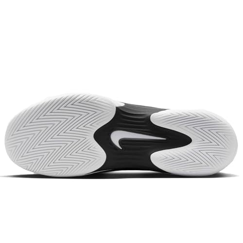 Nike Vapor 12 Women's Hard Court Tennis Shoes (Black/Dark Smoke Grey/White, US Footwear Size System, Adult, Women, Numeric, Medium, 9)