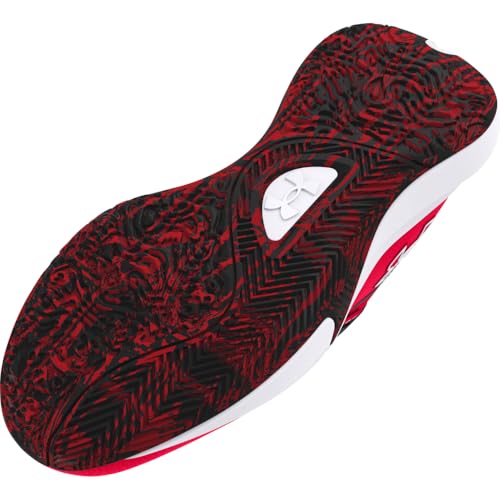 Under Armour Unisex Lockdown 7, (600) Red/Black/Red, 11, US