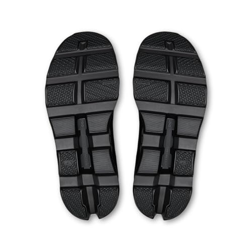 On Women's Cloudmonster 1 Sneakers, Black/Black, 8.5 Medium US