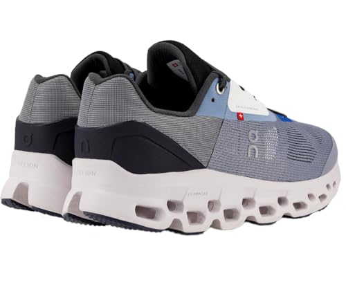 On Cloudstratus Mens Shoes Size 14, Color: Fossil Midnight-Grey