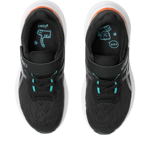 ASICS Kid's GT-1000 13 Pre School Running Shoes, 3, Black/Carbon