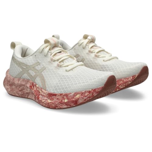 ASICS Women's Noosa TRI 16 Running Shoes, 9.5, Cream/Breeze