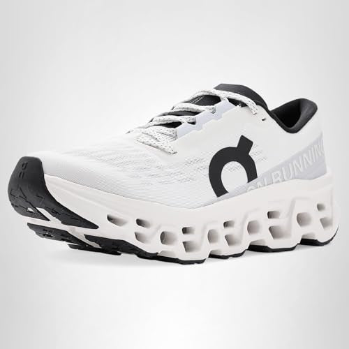On Women's Cloudmonster 3 Sneaker, White/White, 7