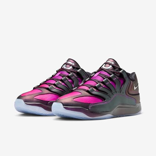 KD18 Unfinished Basketball Shoes (Vivid Purple/Black/Hyper Pink) Size 8