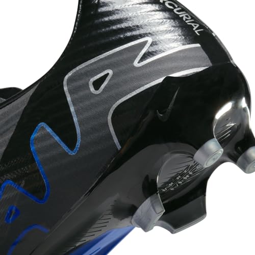 Nike Phantom Gx Academy Df Fg/Mg, Men's Sneaker, Black Chrome Hyper Royal, 10 US