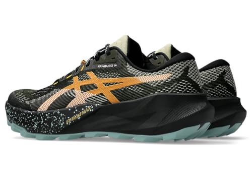 Asics Trabuco 14 Men's Trainers, Vintage Khaki Black, 11.5 US