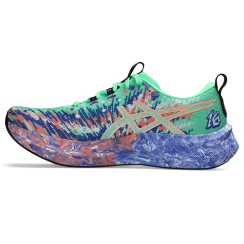 ASICS Men's Noosa TRI 16 Running Shoes, 12, Vital Green/Cobalt Burst