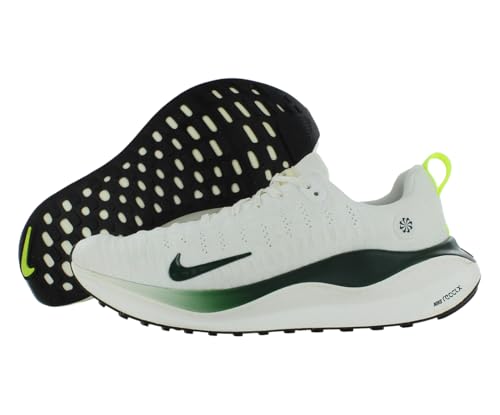 Nike InfinityRN 4 Men's Road Running Shoes (FZ4019-100, White/Volt/Sail/Pro Green) Size 12