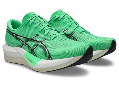 ASICS Unisex-Adult Magic Speed 5 Sports Shoes, VITAL GREEN/CARRIER GREY, 12 UK Men/ 11 UK Women