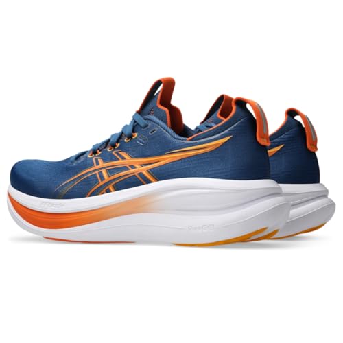 ASICS Men's Gel-Nimbus 28 Running Shoes, 11, Twilight Blue/ANZU