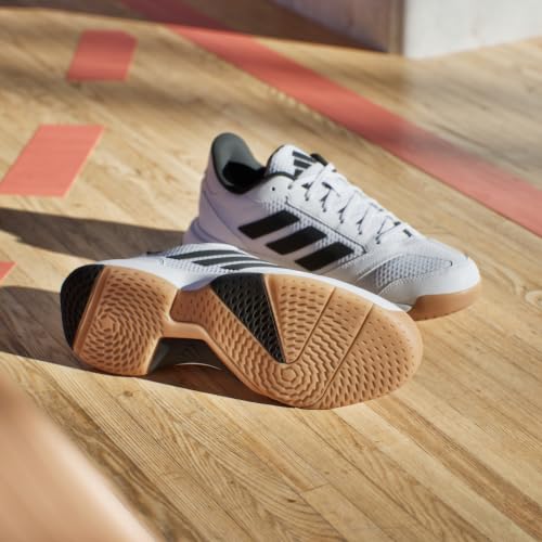 Adidas Mens Ligra 8 Indoor Volleyball, White/Black/White, 10