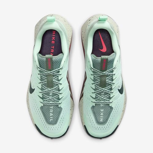 Nike Wildhorse 10 Men's Trail Running Shoes (Mint Foam/Clay Green/Hyper Pink/Seaweed) Size 7