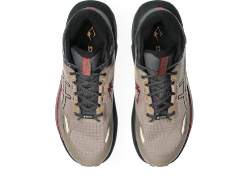 ASICS Men's Gel-Trabuco Mt GtxTrail Running Shoes, Taupe Grey Graphite Grey, 13 US