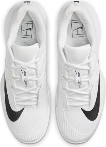 Nike Vapor Pro 3 Men's Hard Court Tennis Shoes (FZ2161-101, White/Black) Size 9.5