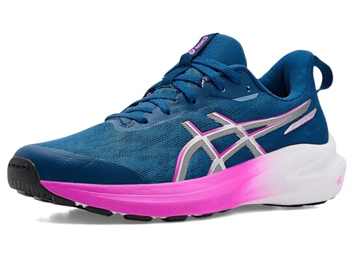 ASICS Kid's GT-1000 14 GS Running Shoes, 6.5, Twilight Blue/Digital Sakura