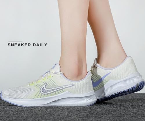 Nike Air Vapormax 2021 Fk Women's Shoes, Downshifter 11 - White/Ice Lime (Cw3413-102), Downshifter 11 White Lime Glacier Cw3413 102, 6.5 US