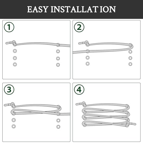 Endoto 2 Pairs Elastic Shoelaces for ON Cloud 5 & 6 No Tie Replacements Shoes Laces Stretchy Bungee Running Training(Color:White,Size:26Inch)
