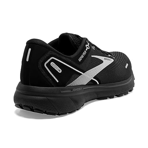 Brooks Women's Ghost 14 GTX Waterproof Neutral Running Shoe - Black/Blackened Pearl - 8.5 Medium