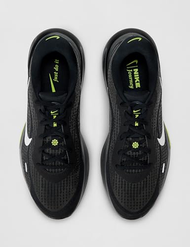 Nike Men's Journey Run Road Running Shoes, Black/Summit White-Anthracite-Cyber, 11