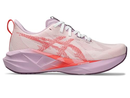 ASICS Novablast 5 Women's Trainers, White Coral Reef, 6 US
