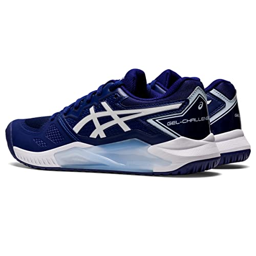 ASICS Women's Gel-Challenger 13 Tennis Shoes, 10.5, Dive Blue/Soft Sky