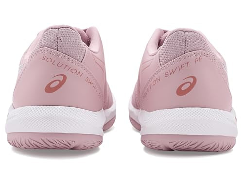 ASICS Women's Solution Swift FF 2 Tennis Shoes, 9, MORGANITE/Rose Rouge