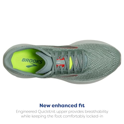 Brooks Unisex Hyperion Elite 3 Running Shoe for Men & Women - Blue Surf/Cherry/Nightlife - 13 Medium