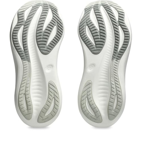 ASICS Women's Gel-Nimbus 27 Running Shoes, 8, Black/Lake Grey