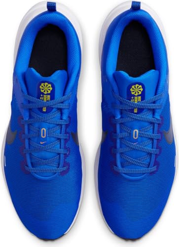 Nike Downshifter 12 Mens Running Trainers DD9293 Sneakers Shoes (UK 11 US 12 EU 46, Racer Blue Black high Voltage 402)