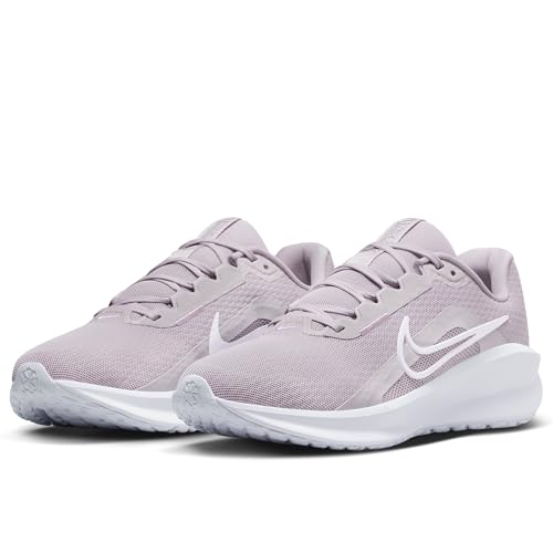 Nike Women's Nike Downshifter 13 Women's Road Running Shoes, Platinum Violet White Photon Dust, 12 US