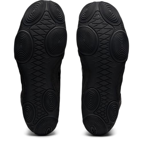 ASICS Men's Snapdown 3 Wrestling Shoes, 13, Black/Gunmetal